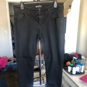 Wallflower Black Skinny Jeans